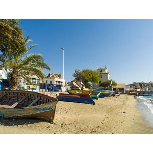 View of Marina and Porto Grande City Mindelo-a seaport on the island Sao Vicente-Cape Verde Africa
